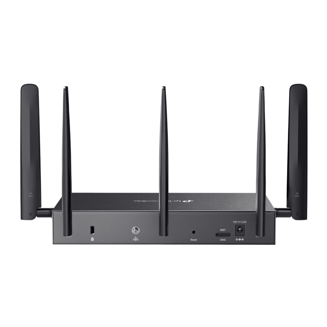 DR3650v-4G - Omada 4G+ Cat6 AX3000 Wi-Fi 6 Gigabit Desktop DSL Gateway