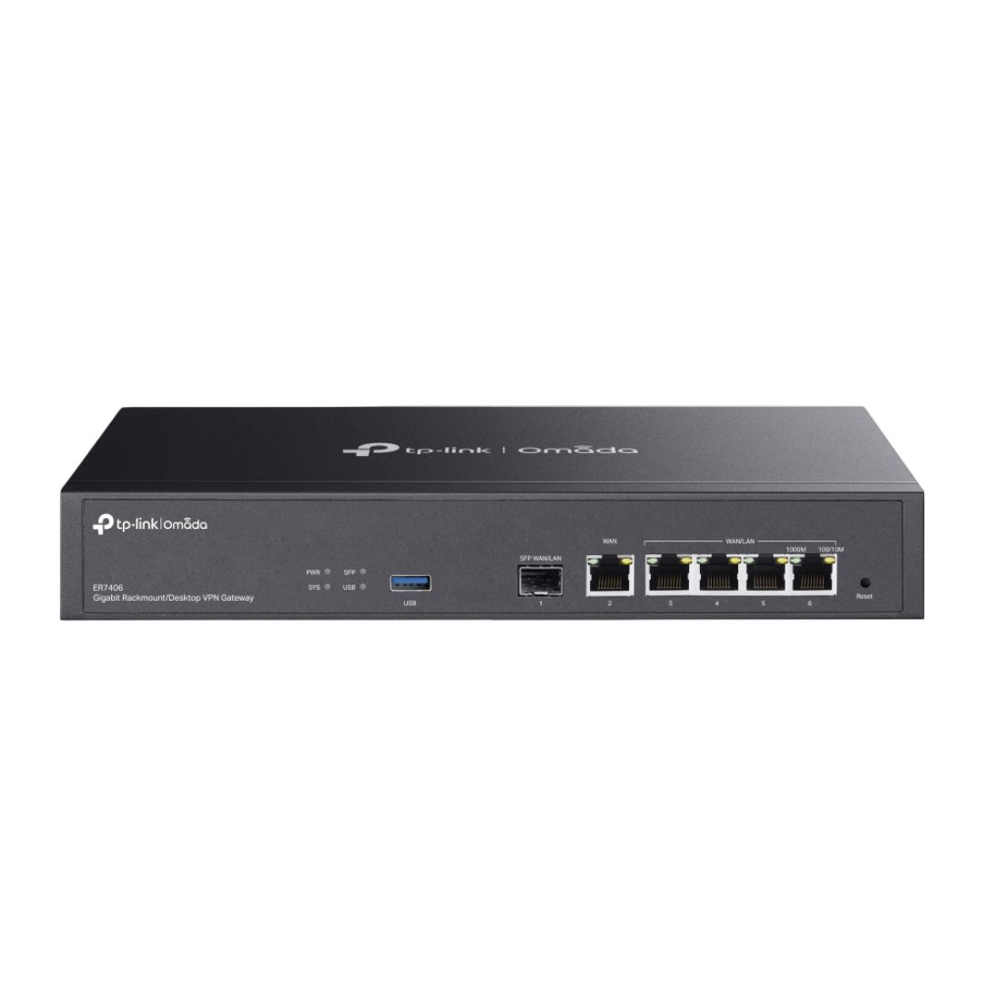ER7406 - Omada Gigabit Rackmount/Desktop VPN Gateway