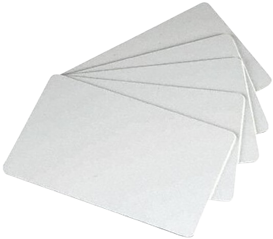Plastic PVC Cards - Thick (0.76 mm – 30 mil) 100 Pack