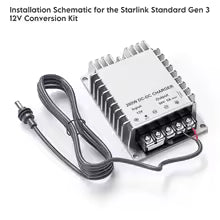 Starlink Gen3 DC to DC Power Supply 12V/24V to 57V 4.5A Convertor Step Up Adaptor