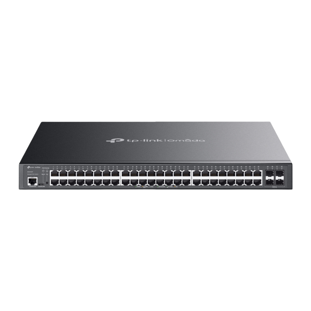 SG3452P - Omada 52-Port Gigabit L2+ Managed Switch with 48-Port PoE+