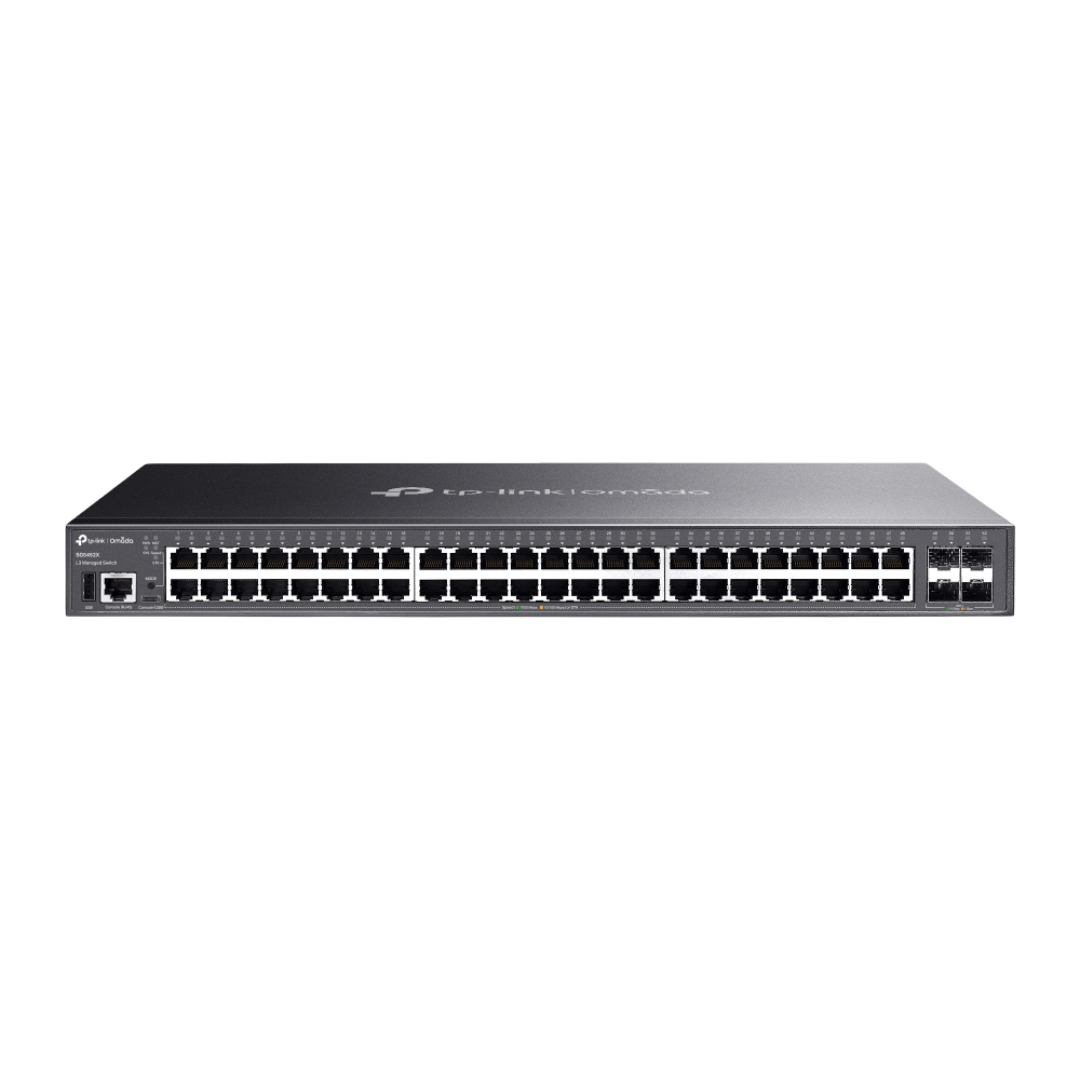 SG5452X - Omada 48-Port Gigabit Stackable Lite L3 Managed Switch with 4 10G Slots