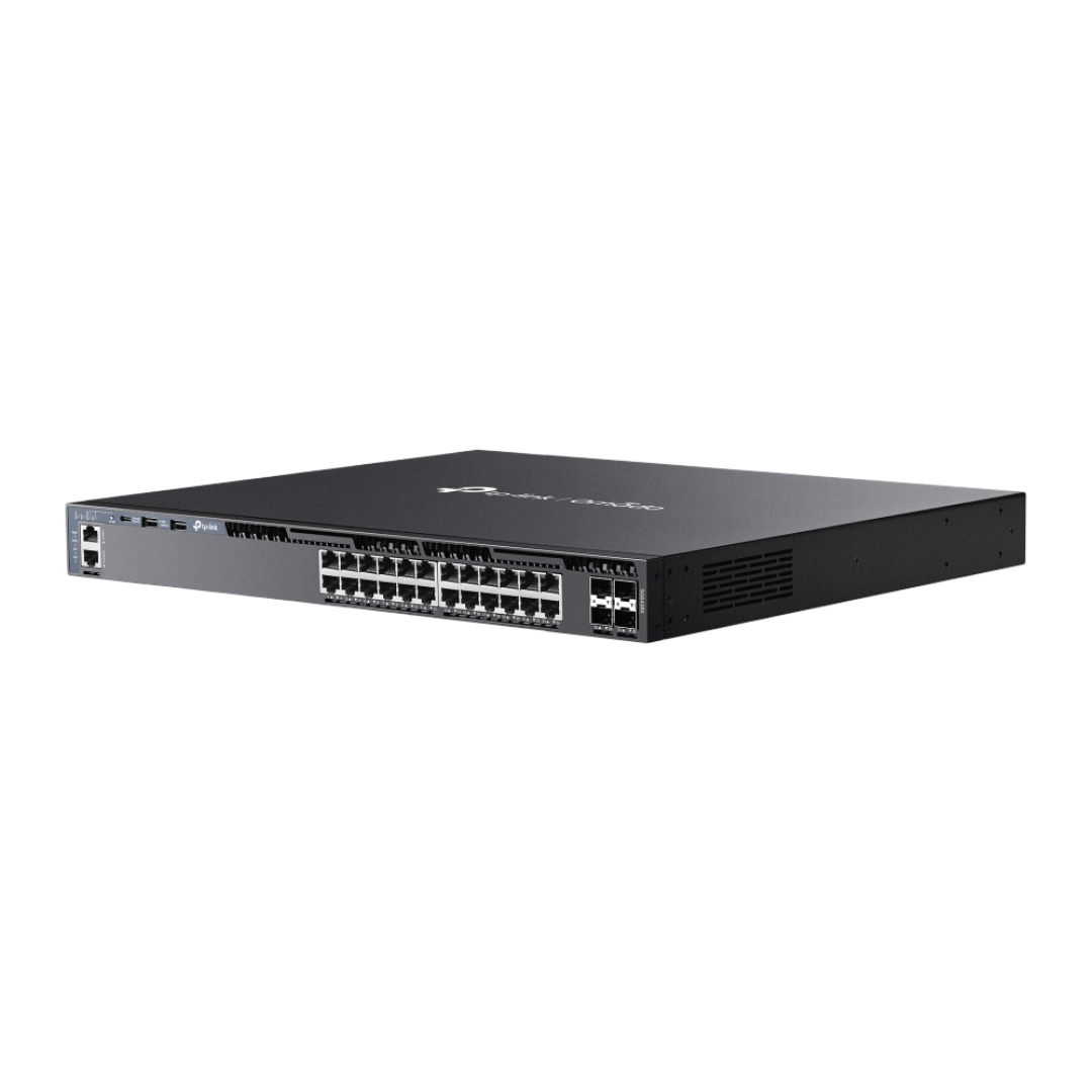 SG6428X - Omada 24-Port Gigabit Stackable L3 Managed Switch with 4 10GE SFP+ Slots