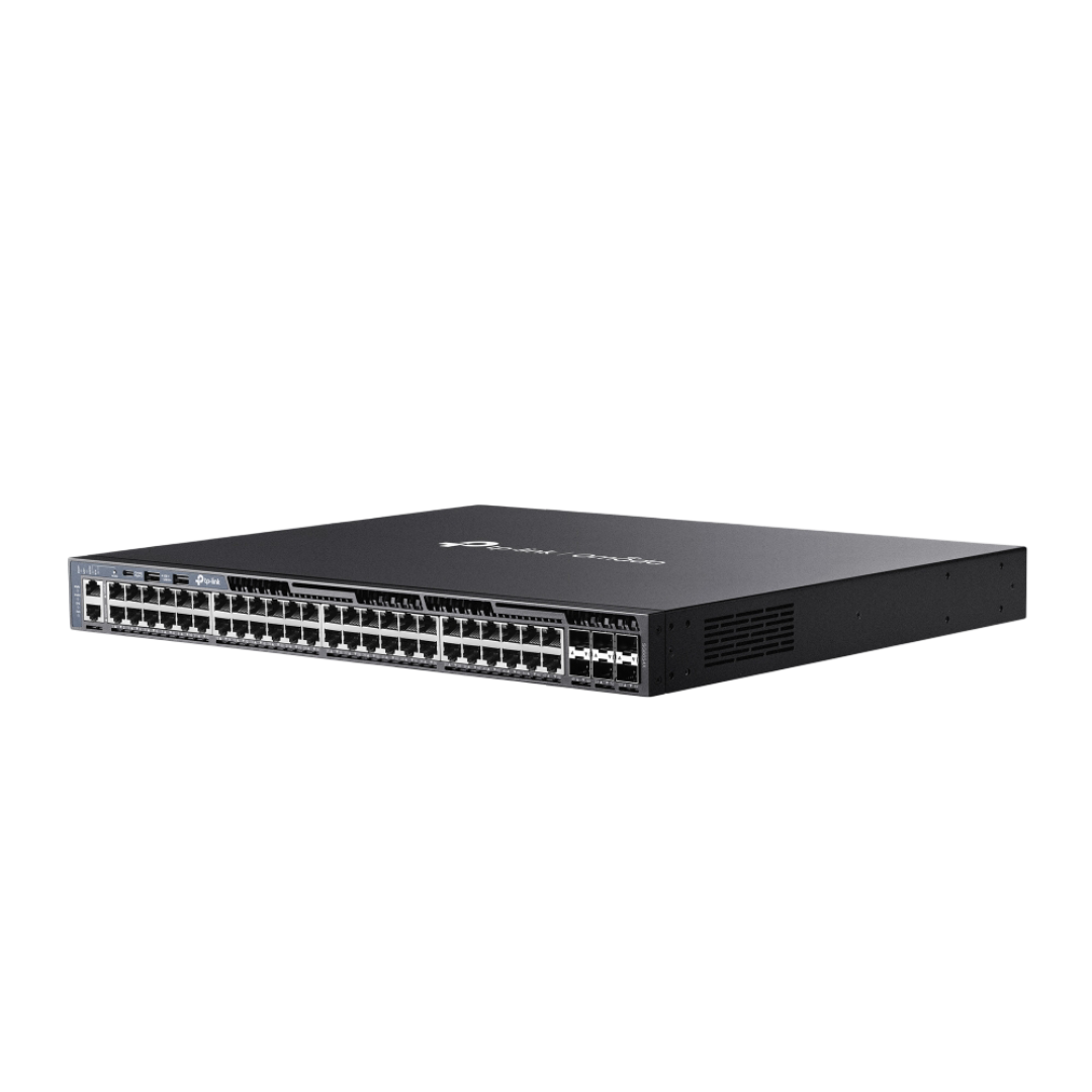 SG6654X - Omada 48-Port Gigabit Stackable L3 Managed Switch with 6 10GE SFP+ Slots