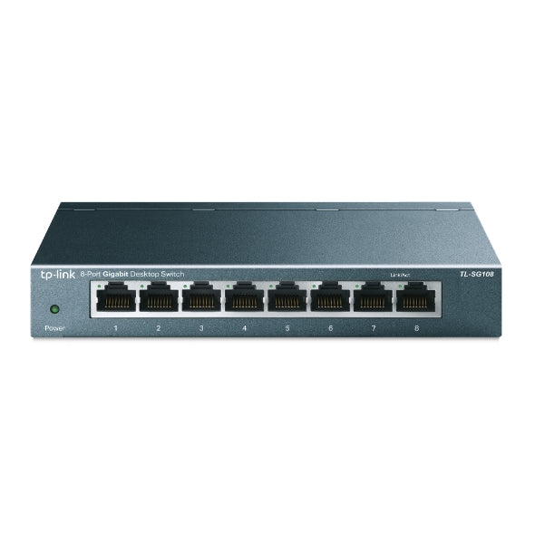 TP-Link 8 Port Gigabit Switch SteelCase, Unmanaged (TL-SG108) – Tang ...