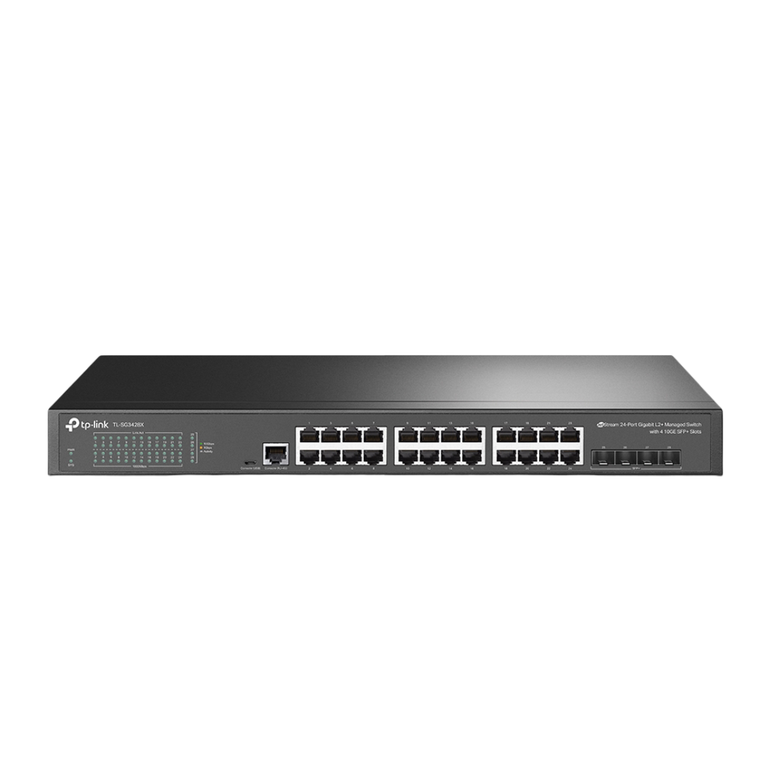 SG3428X - Omada 24-Port Gigabit L2+ Managed Switch with 4 10GE SFP+ Slots