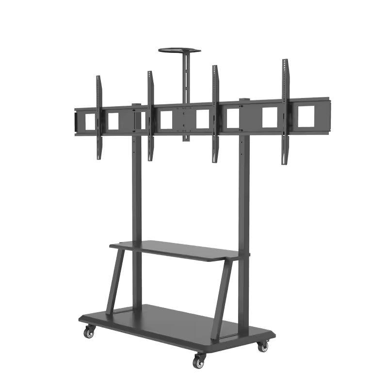 TP0045-3A Mobile TV Stand – Heavy-Duty Adjustable Display Cart