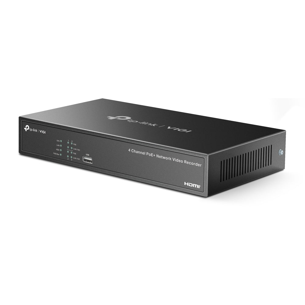VIGI 4 Channel PoE+ Network Video Recorder