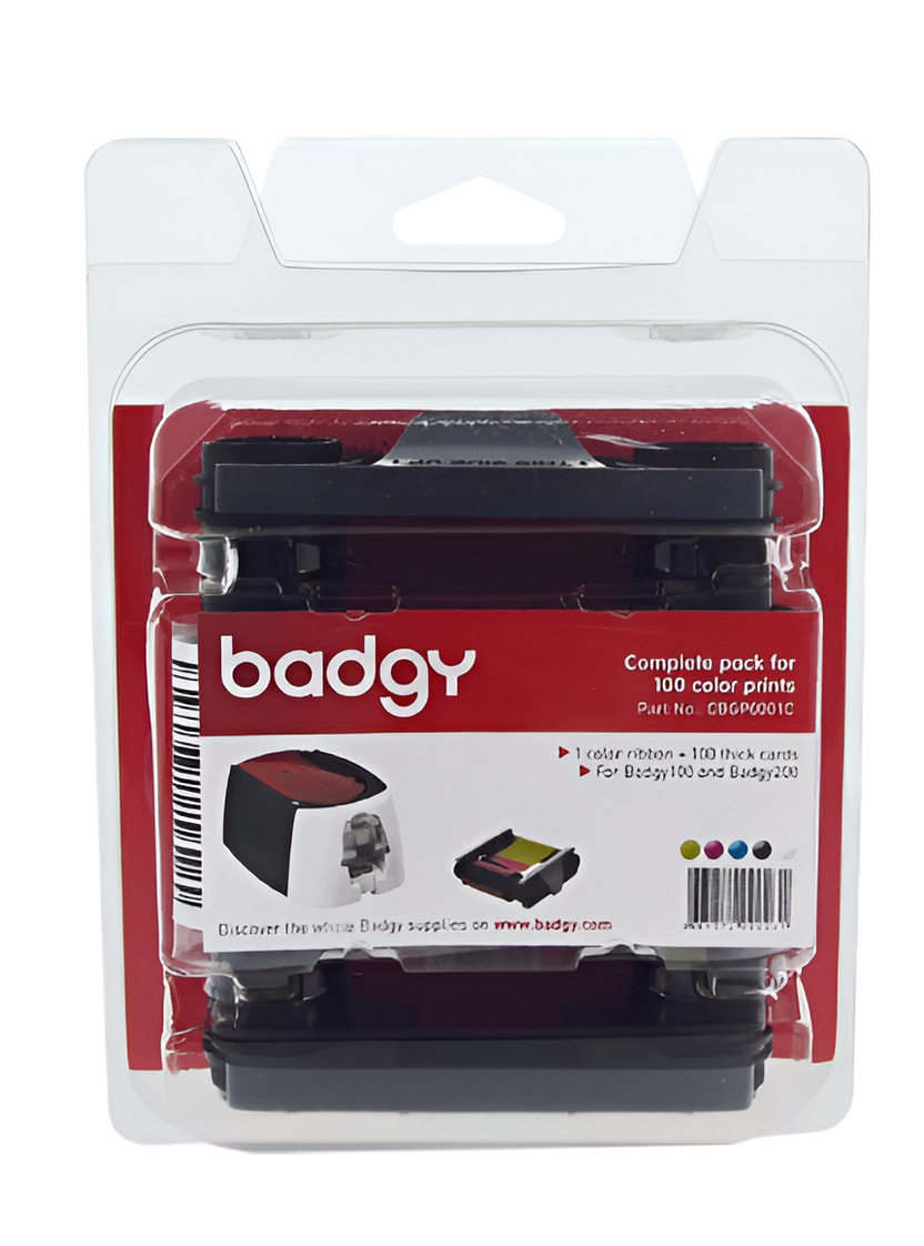 Badgy Colour Ribbon for 100 Prints (for Badgy 100 & 200) – Tang Technology