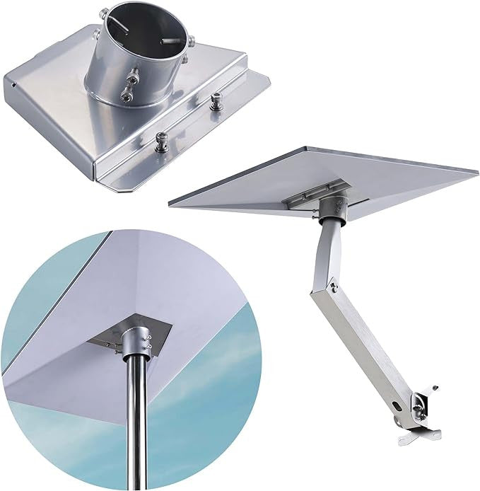 Starlink Gen 3 Pole Adapter (Stainless Steel)